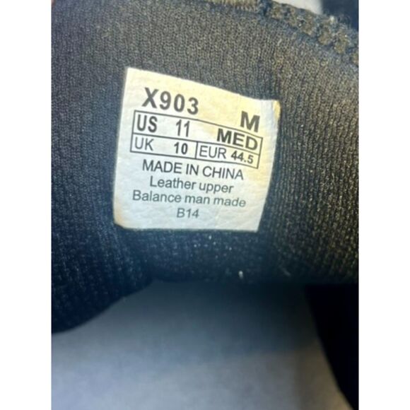 Apex X903M Lenex Triple Vel Walk Men's Strap Black Shoes 11 NEW - Picture 6 of 6